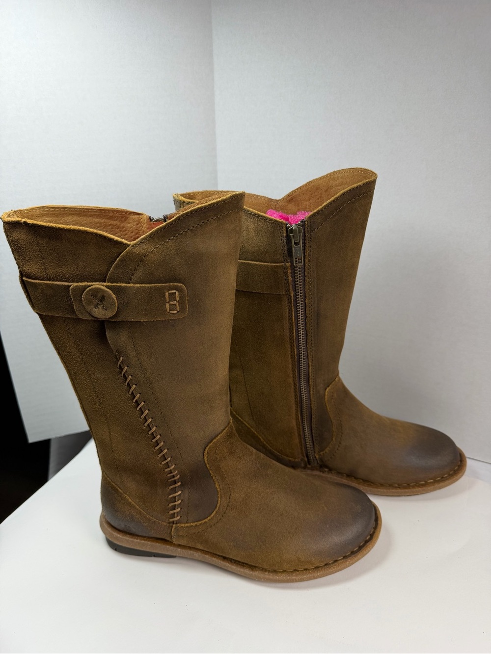 Born Women's Tonic Leather Boots Size 7.5